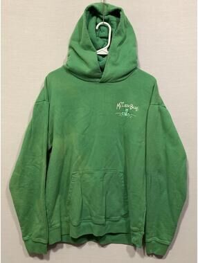 The Melodic Blue Tour Merch Green Hoodie Sweatshirt Pullover Size Large P81